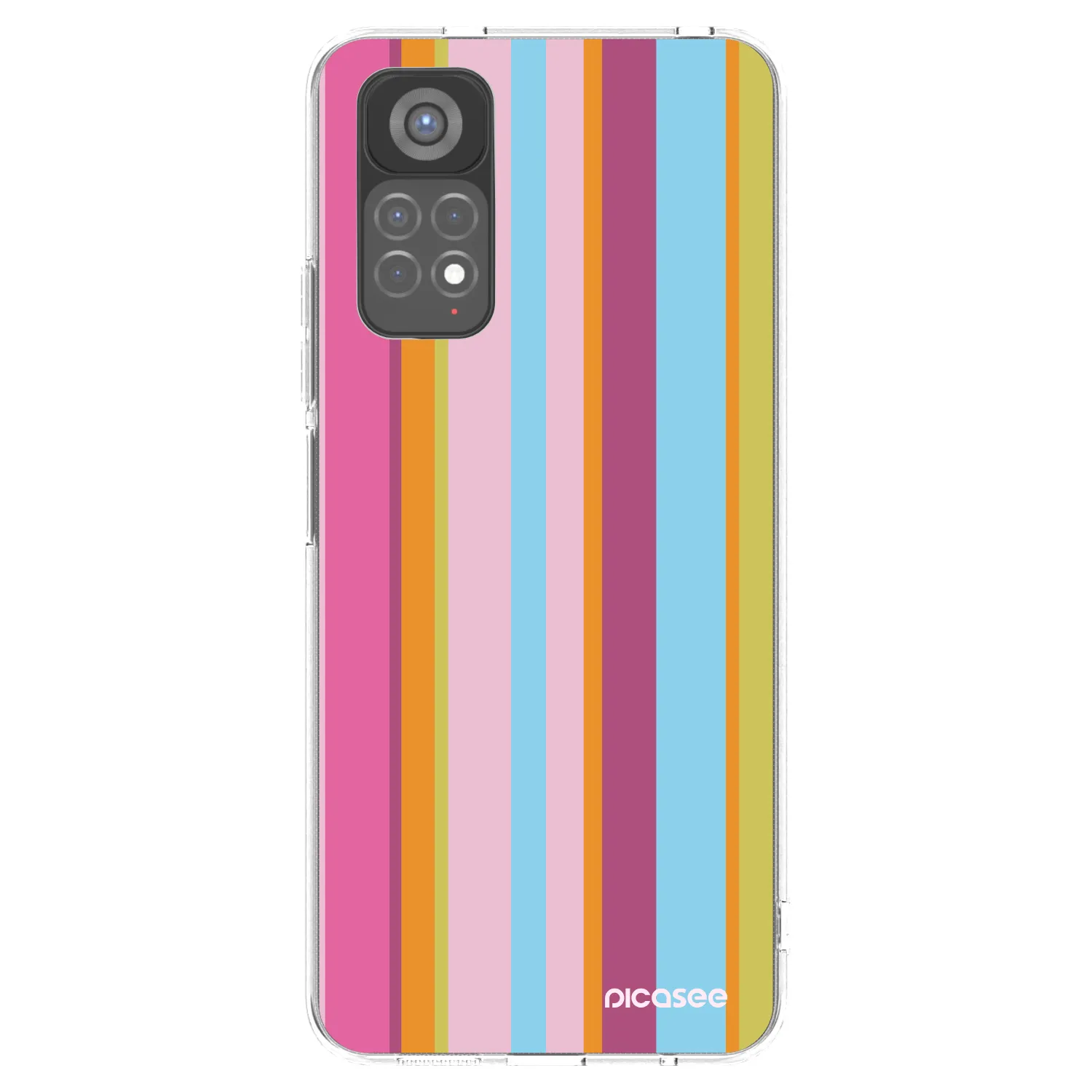 Picasee silikonski prozorni ovitek za Xiaomi Redmi Note 11S 5G - Golden hour