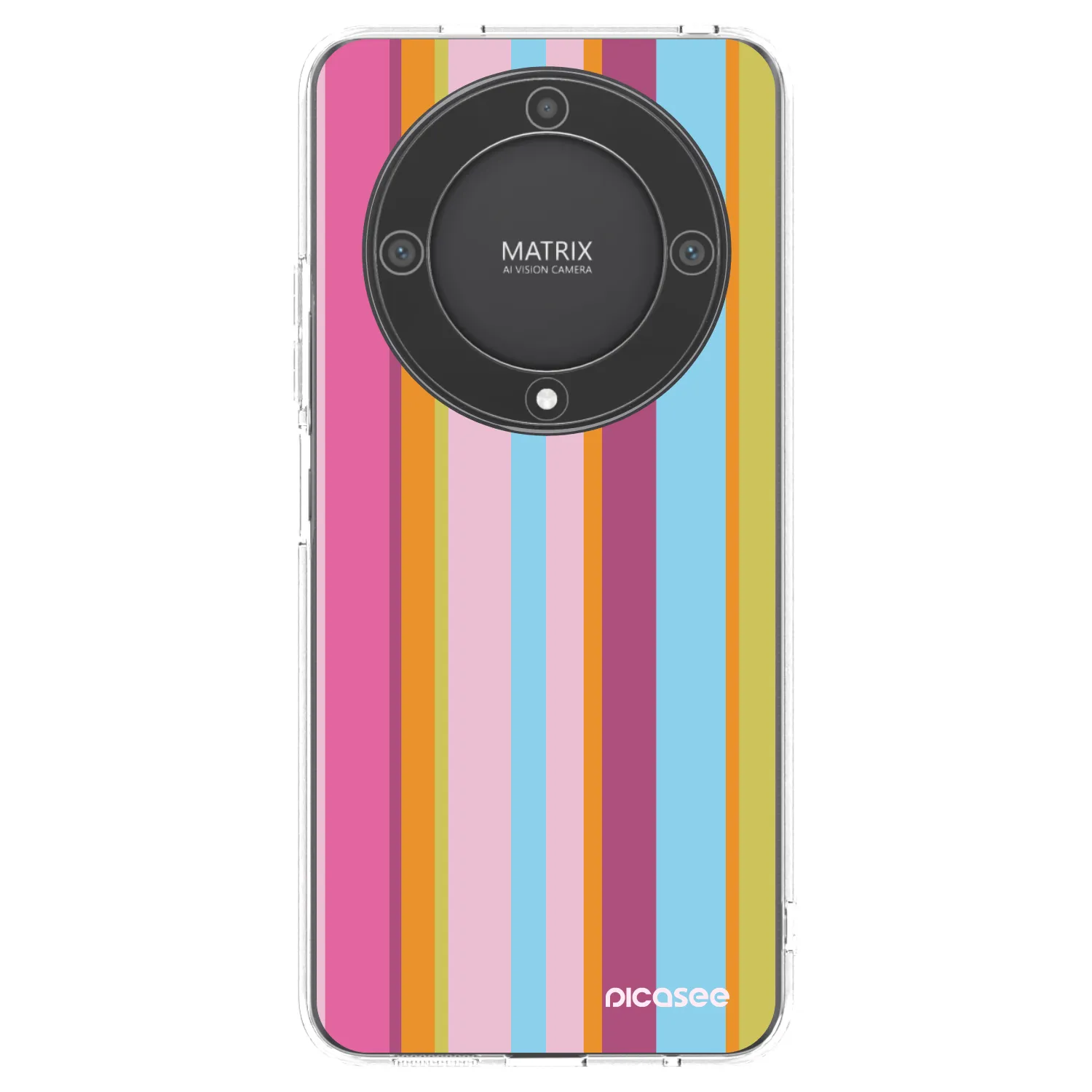 Picasee silikonski prozorni ovitek za Honor Magic5 Lite 5G - Golden hour