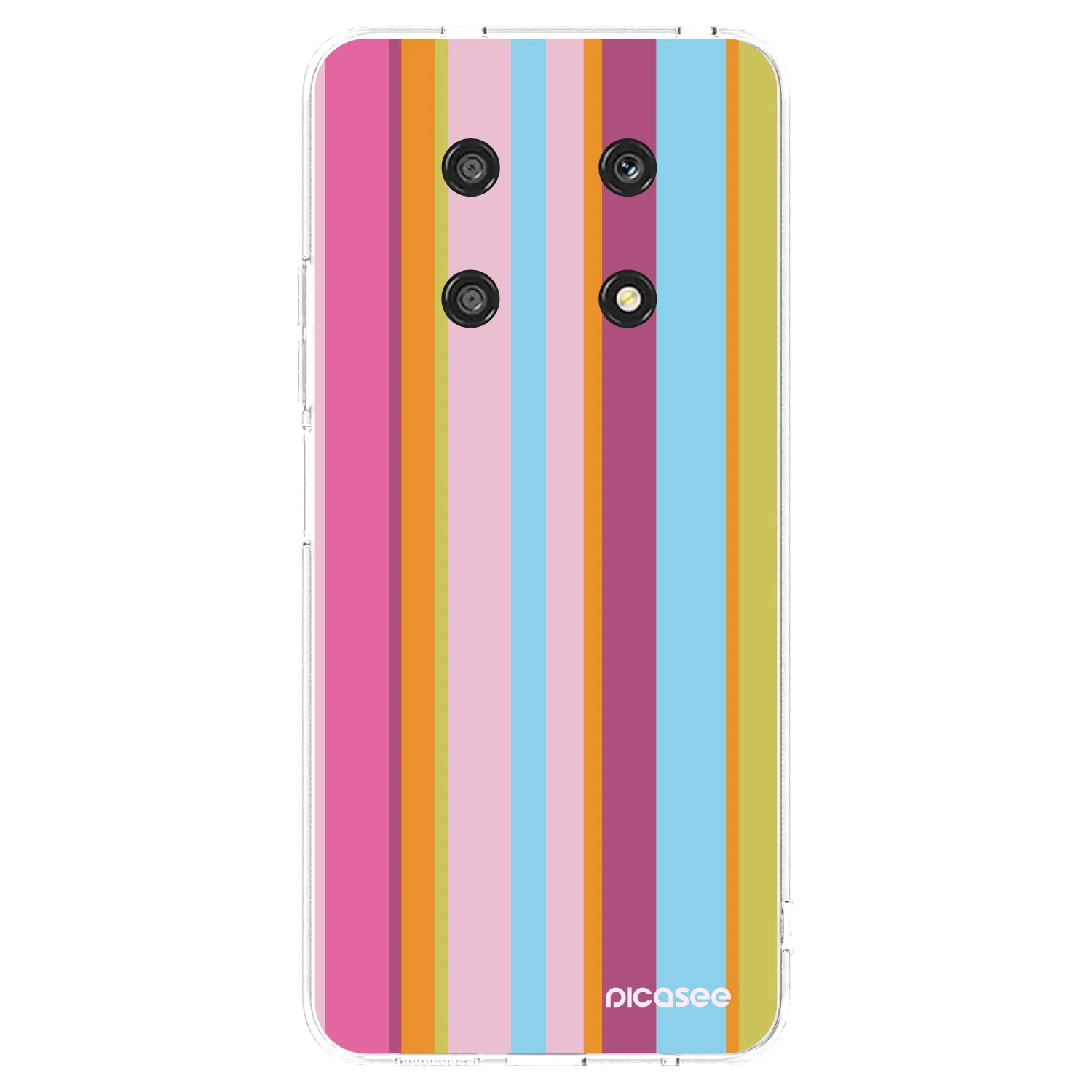 Picasee silikonski prozorni ovitek za Honor Magic4 Lite 5G - Golden hour