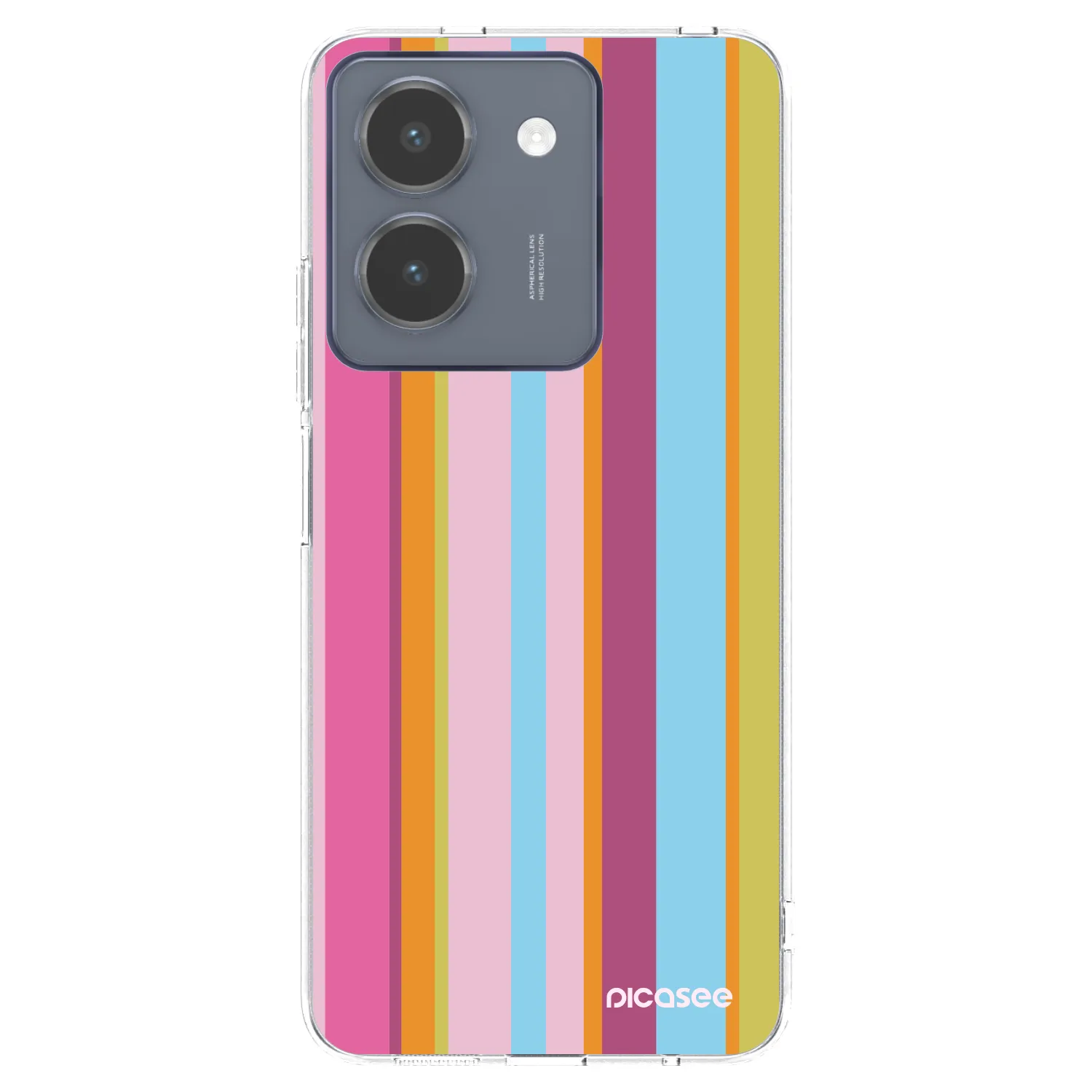 Picasee silikonski prozorni ovitek za Vivo Y36 4G - Golden hour