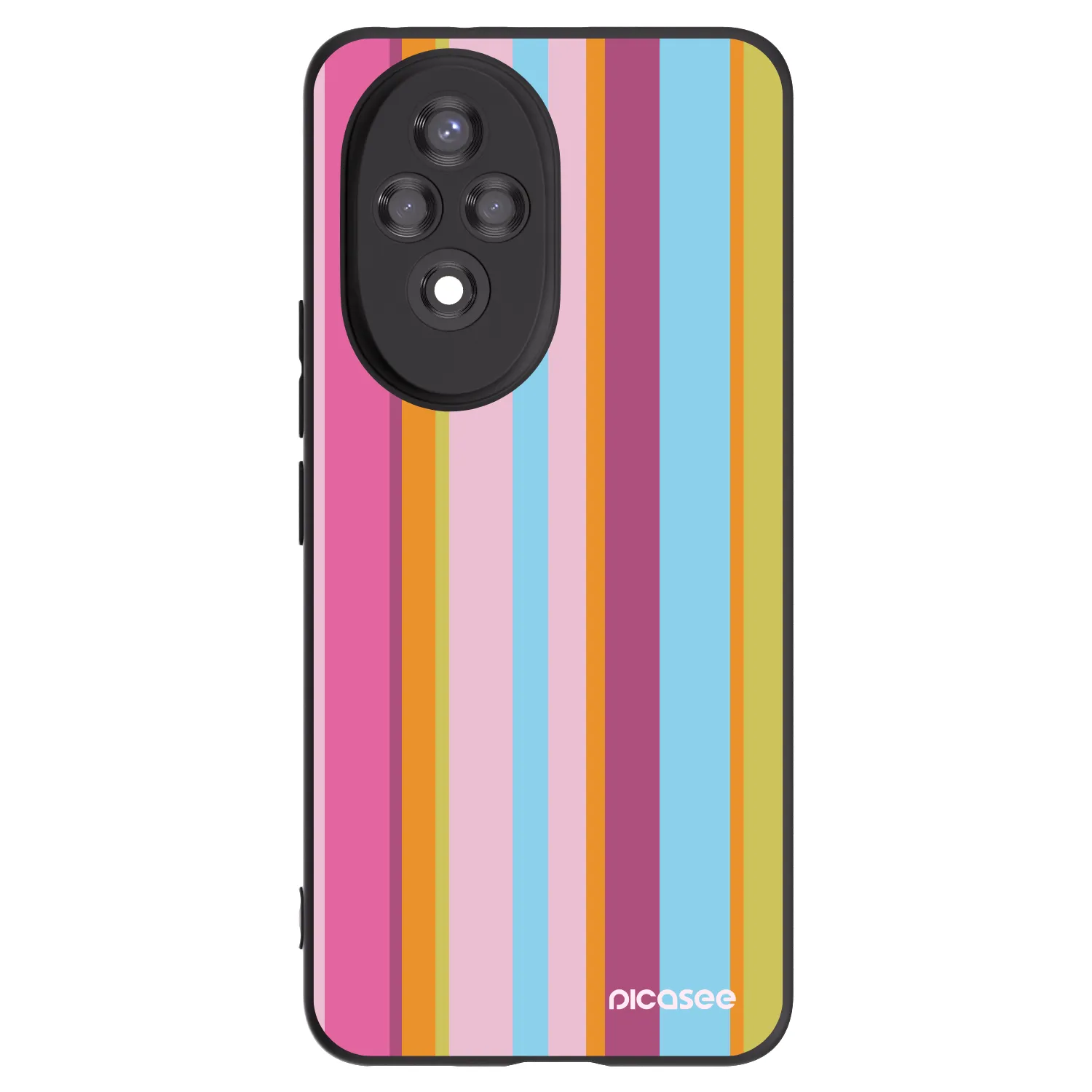 Picasee silikonski črni ovitek za Honor 200 Pro 5G - Golden hour