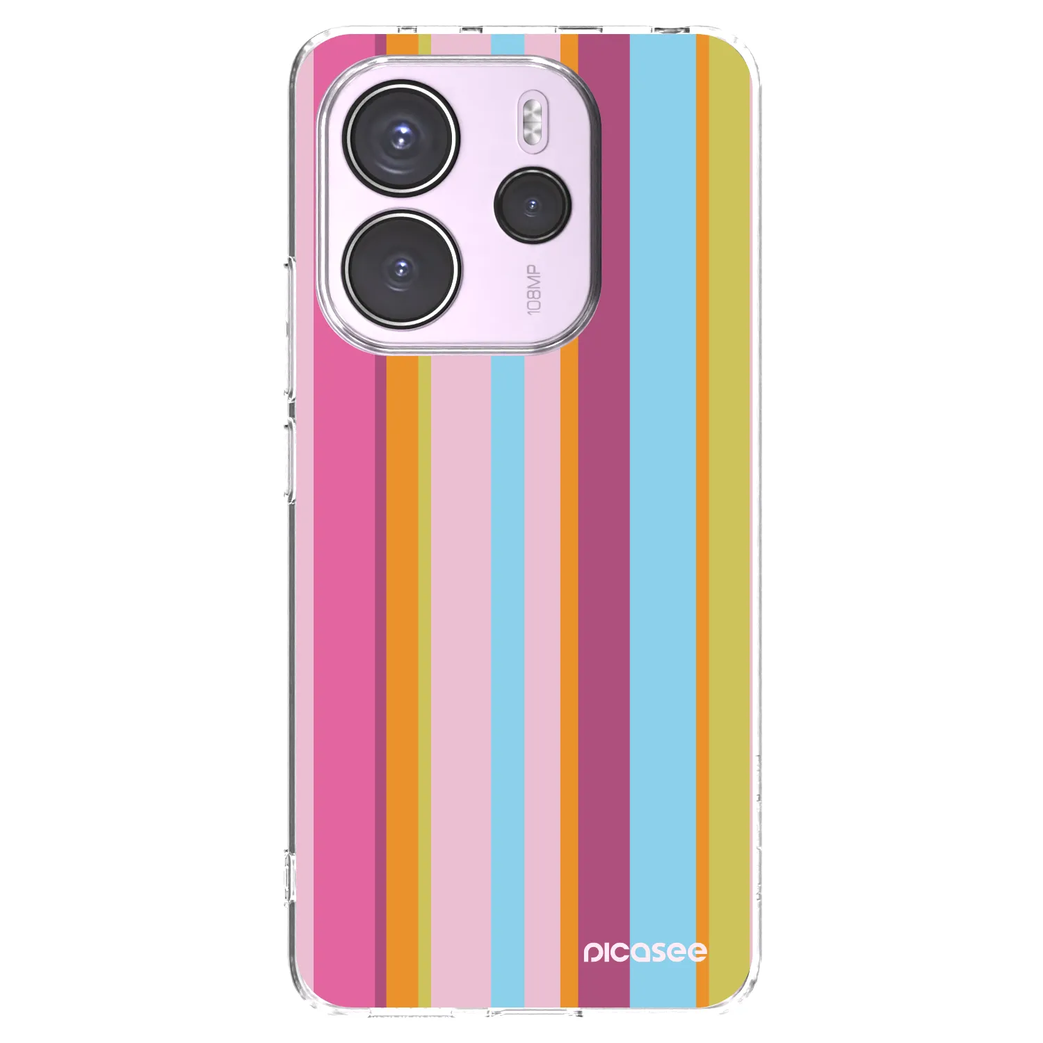 Picasee silikonski prozorni ovitek za Xiaomi Redmi Note 14 4G - Golden hour