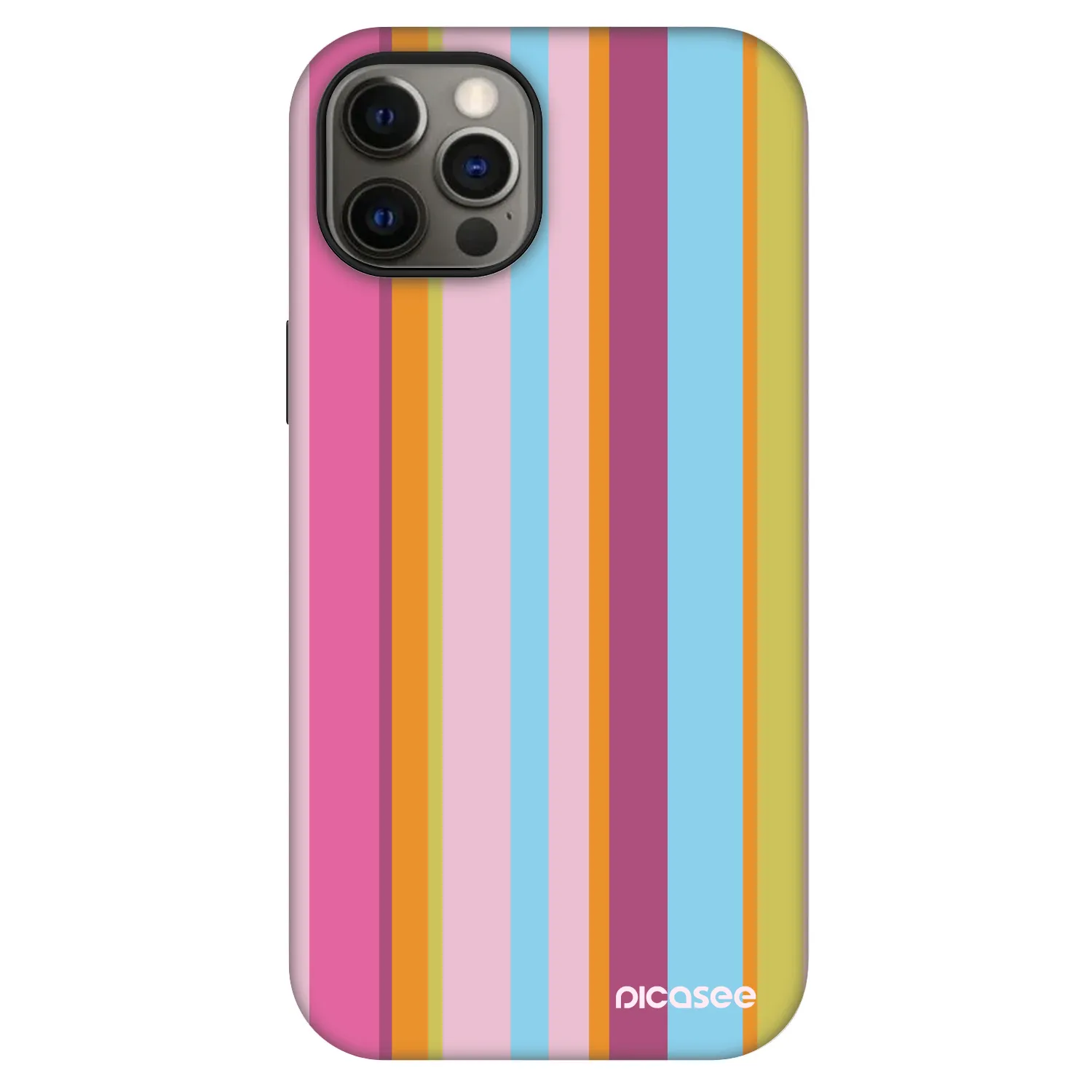 Picasee Fashion Case MagSafe za Apple iPhone 12 - Golden hour