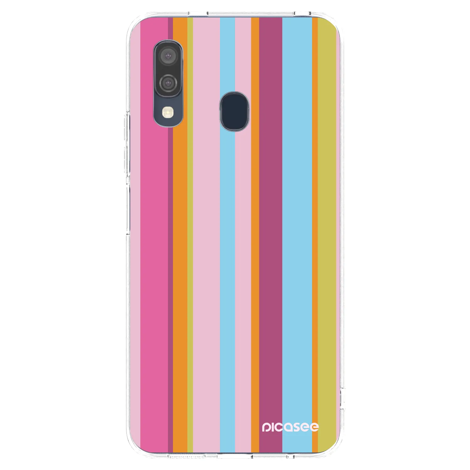Picasee silikonski prozorni ovitek za Samsung Galaxy A40 A405F - Golden hour