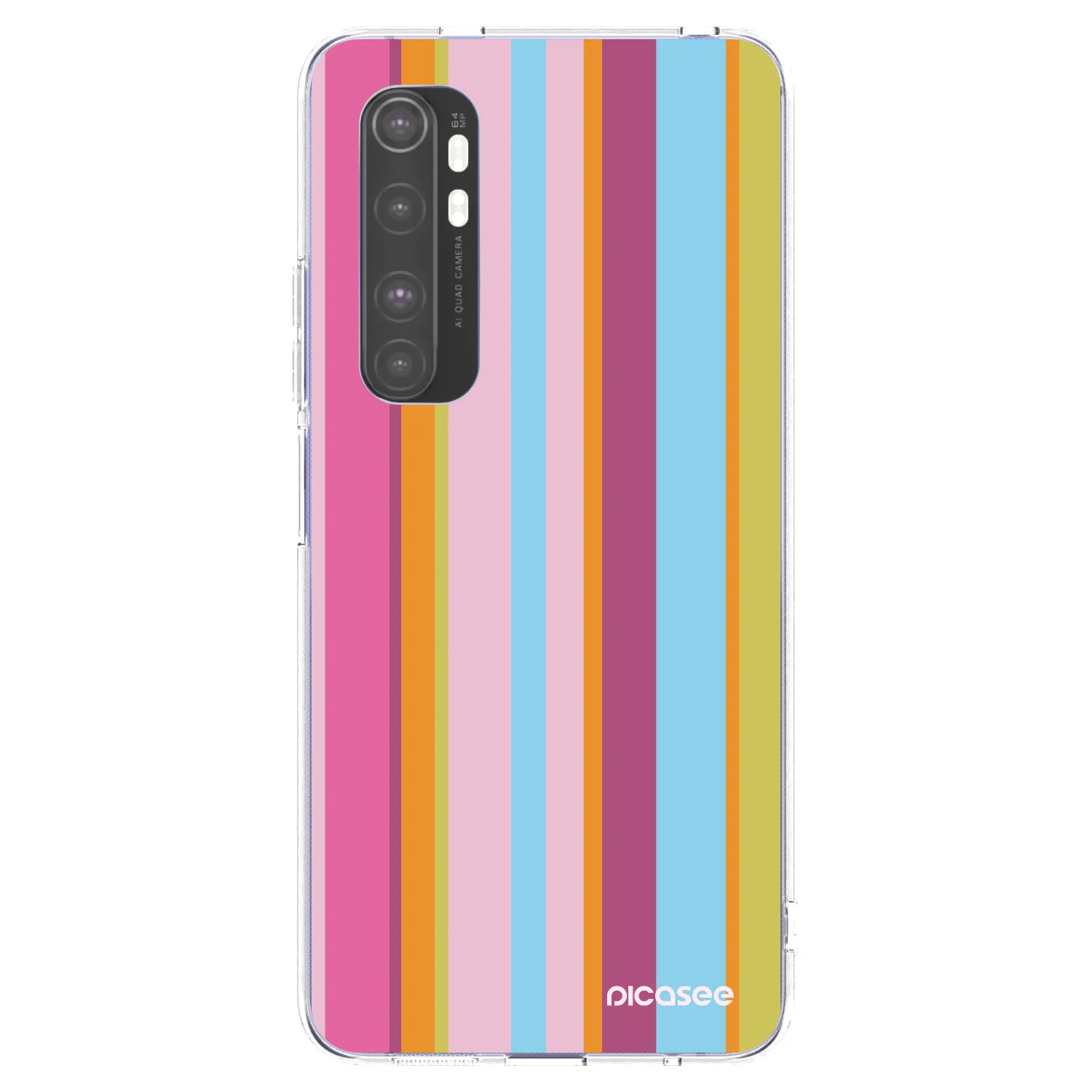 Picasee silikonski prozorni ovitek za Xiaomi Mi Note 10 Lite - Golden hour