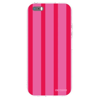 Picasee silikonski prozorni ovitek za Apple iPhone 5/5S/SE - Hot tropic