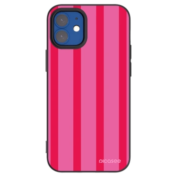 Picasee silikonski črni ovitek za Apple iPhone 12 mini - Hot tropic
