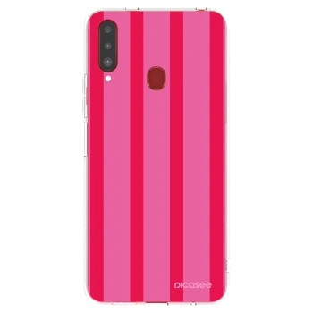 Picasee silikonski prozorni ovitek za Samsung Galaxy A20s - Hot tropic