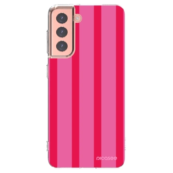 Picasee silikonski prozorni ovitek za Samsung Galaxy S21 5G G991B - Hot tropic