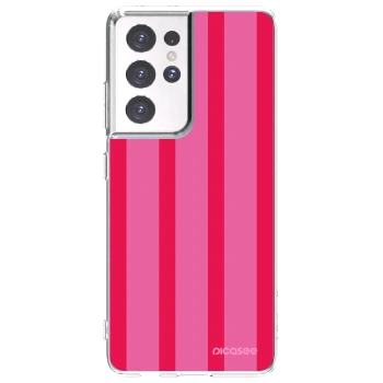 Picasee silikonski prozorni ovitek za Samsung Galaxy S21 Ultra 5G G998B - Hot tropic