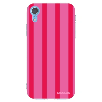 Picasee silikonski prozorni ovitek za Apple iPhone XR - Hot tropic