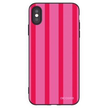 Picasee silikonski črni ovitek za Apple iPhone XS Max - Hot tropic
