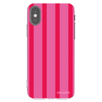 Picasee silikonski prozorni ovitek za Apple iPhone X/XS - Hot tropic