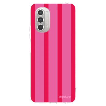 Picasee silikonski prozorni ovitek za Motorola Moto G51 - Hot tropic
