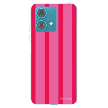 Picasee silikonski prozorni ovitek za Motorola Edge 40 Neo - Hot tropic