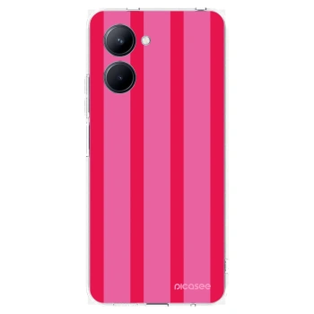 Picasee silikonski prozorni ovitek za Realme C33 (2023) - Hot tropic