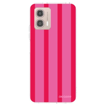 Picasee silikonski prozorni ovitek za Motorola Moto G53 5G - Hot tropic
