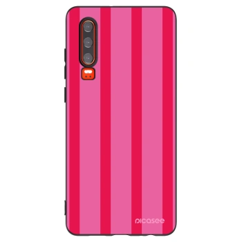 Picasee silikonski črni ovitek za Huawei P30 - Hot tropic