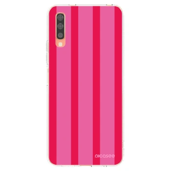 Picasee silikonski prozorni ovitek za Samsung Galaxy A70 A705F - Hot tropic