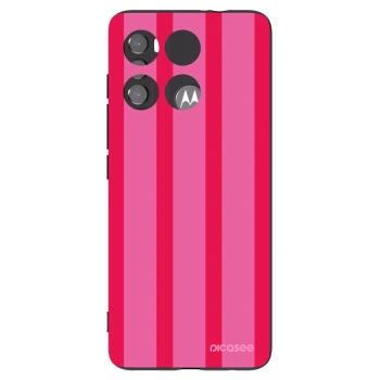Picasee silikonski črni ovitek za Motorola Edge 60 5G - Hot tropic