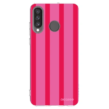 Picasee silikonski prozorni ovitek za Huawei P30 Lite - Hot tropic