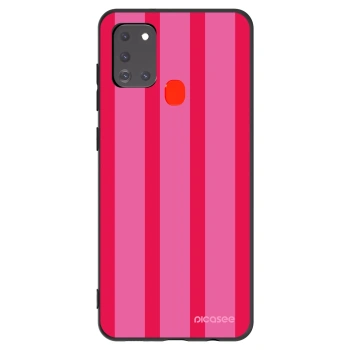 Picasee silikonski črni ovitek za Samsung Galaxy A21s - Hot tropic