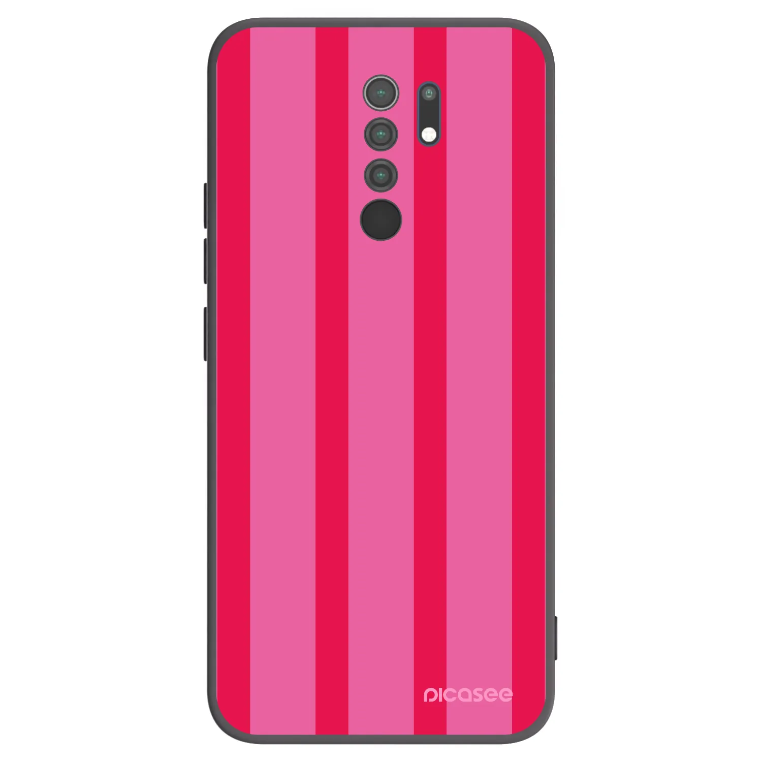 Picasee silikonski črni ovitek za Xiaomi Redmi 9 - Hot tropic