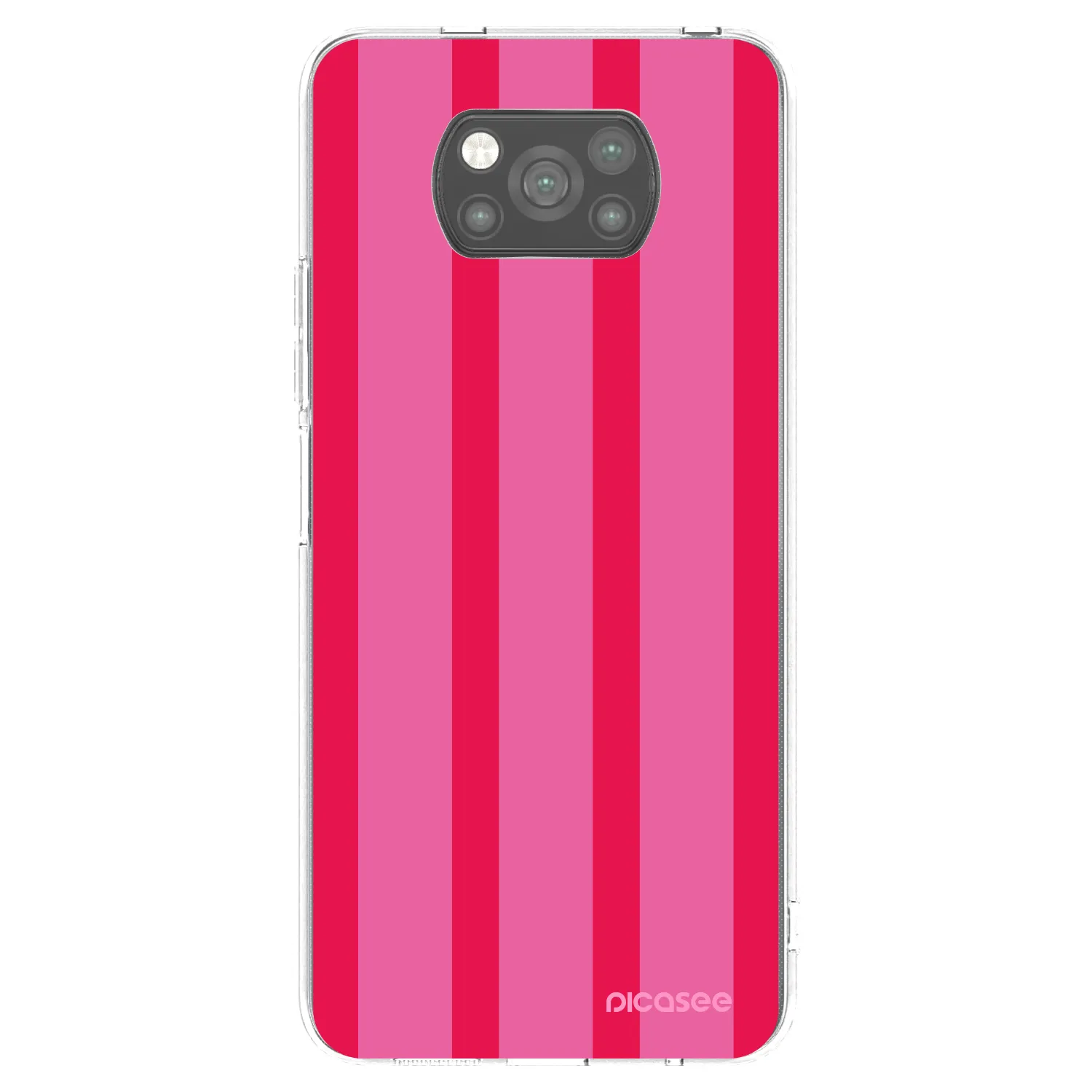 Picasee silikonski črni ovitek za Xiaomi Poco X3 - Hot tropic