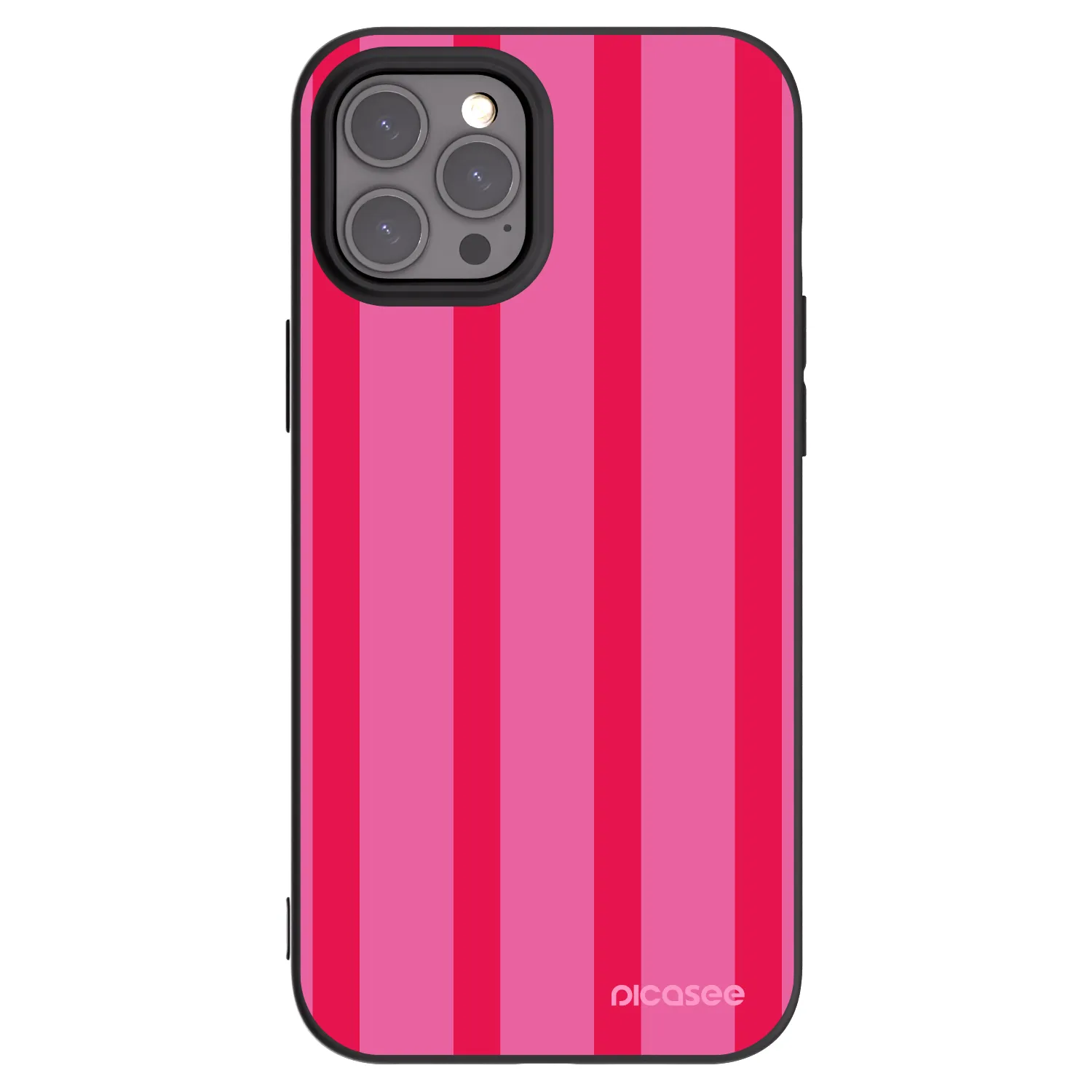 Picasee silikonski črni ovitek za Apple iPhone 12 Pro Max - Hot tropic