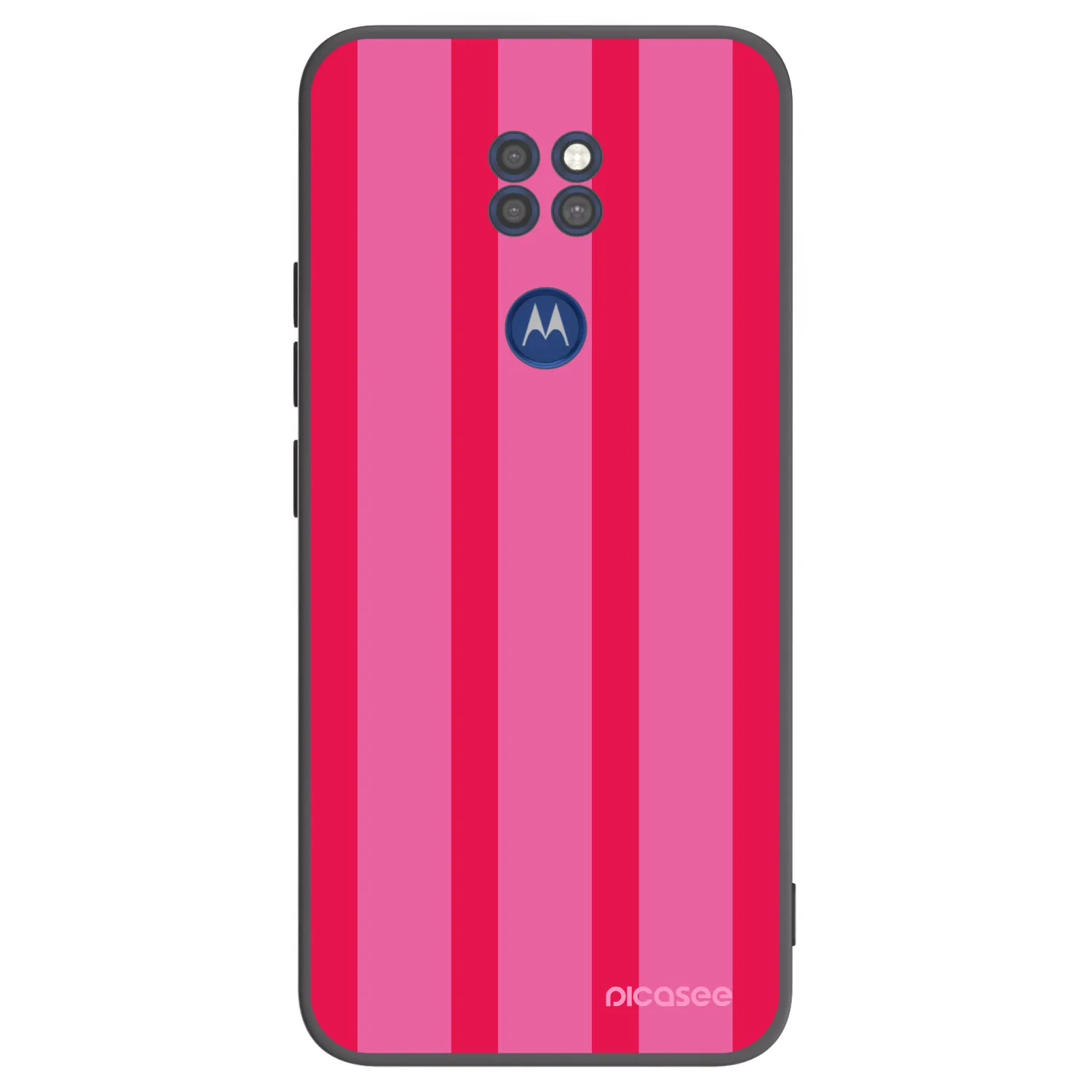 Picasee silikonski črni ovitek za Motorola Moto G9 Play - Hot tropic