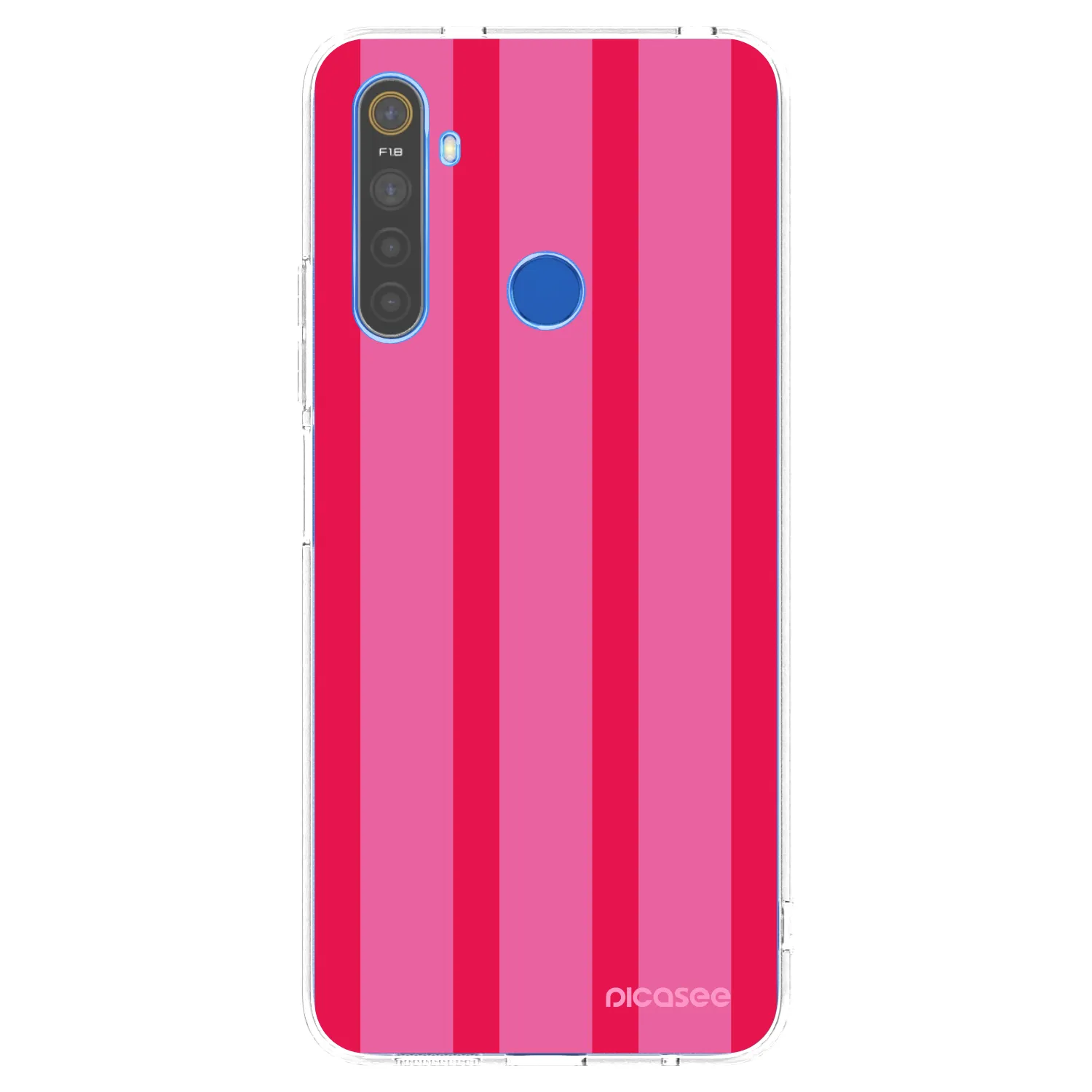 Picasee silikonski prozorni ovitek za Realme 5 - Hot tropic