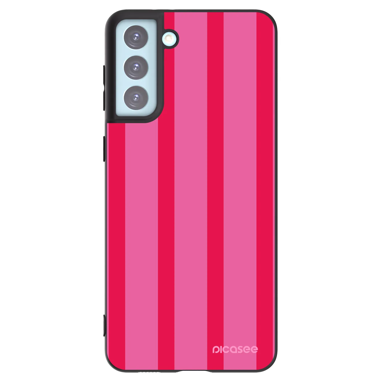 Picasee silikonski črni ovitek za Samsung Galaxy S21+ 5G G996F - Hot tropic