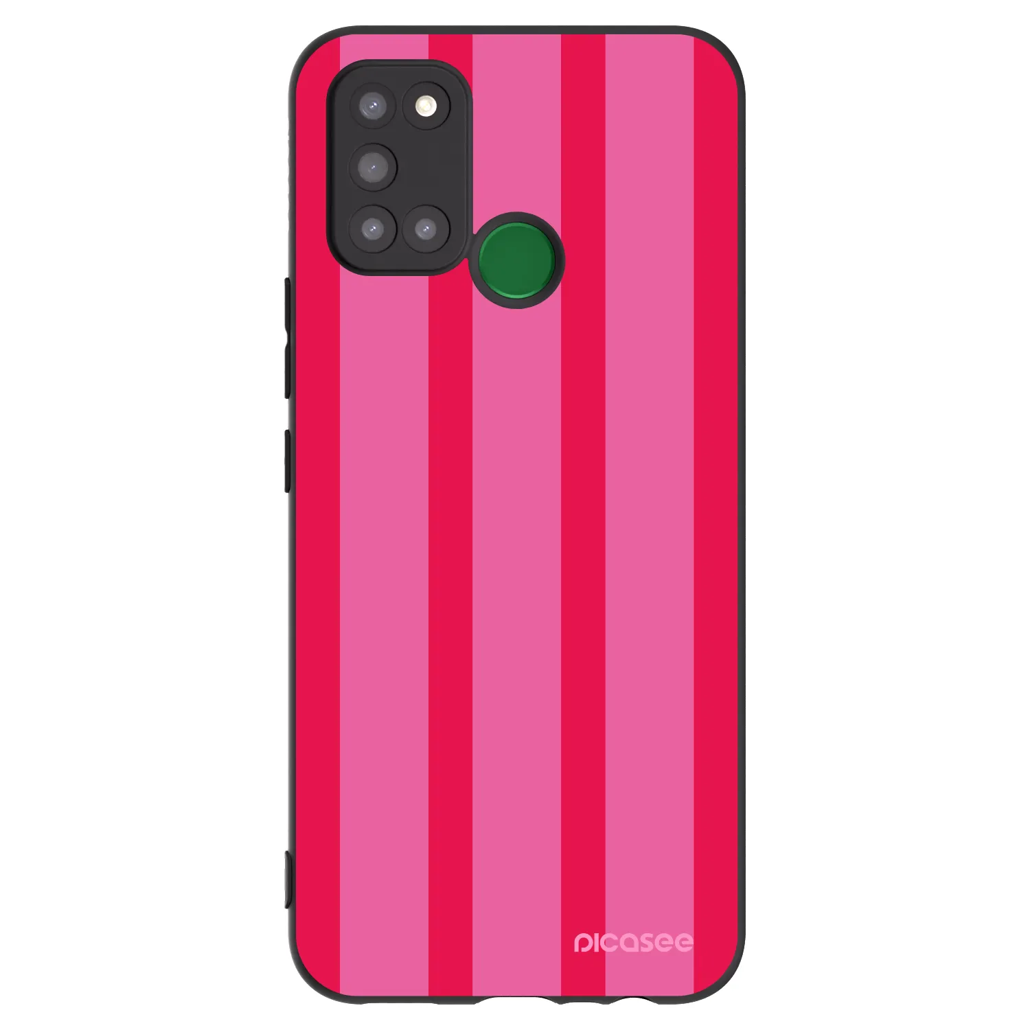 Picasee silikonski črni ovitek za Realme 7i - Hot tropic