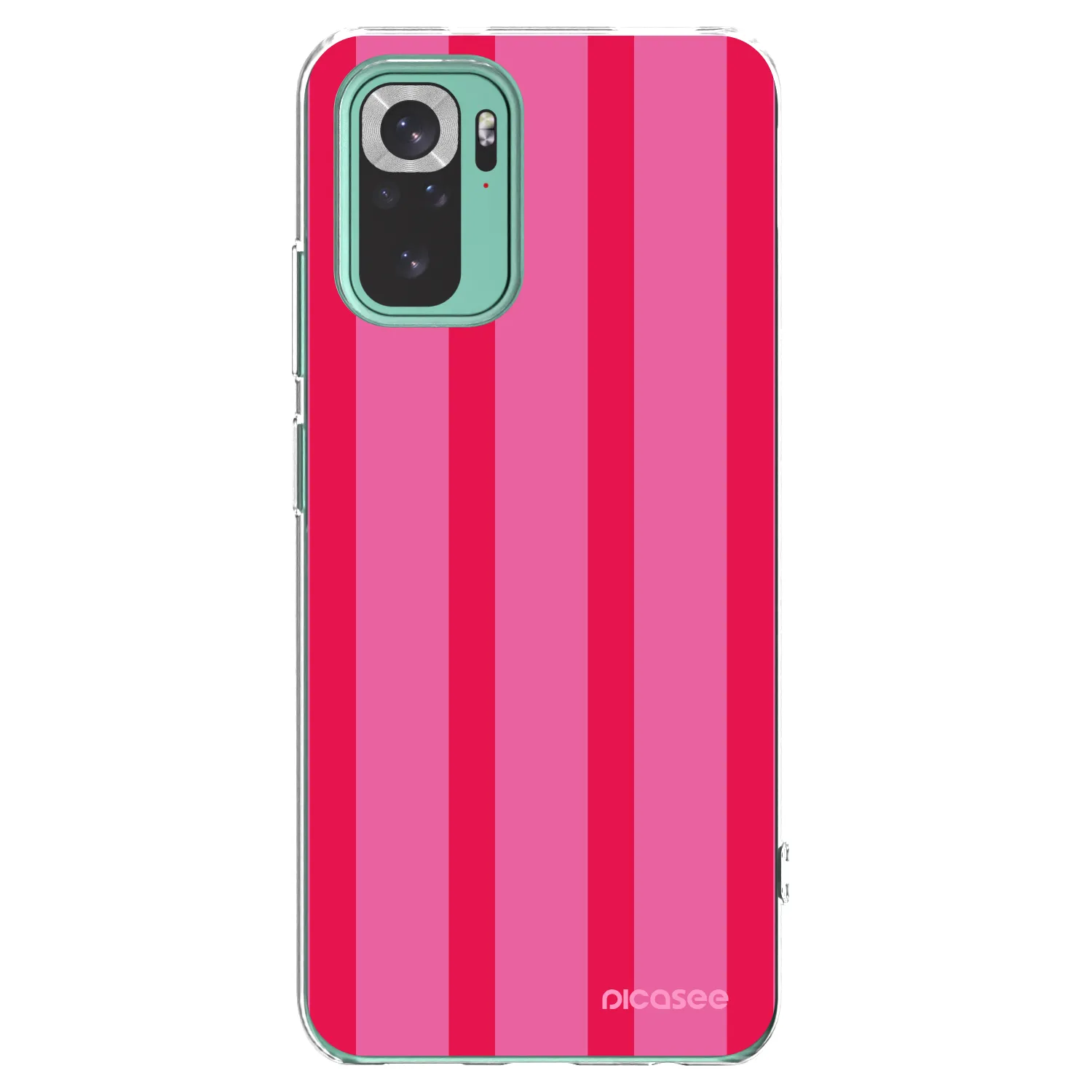 Picasee silikonski prozorni ovitek za Xiaomi Redmi Note 10 Pro - Hot tropic
