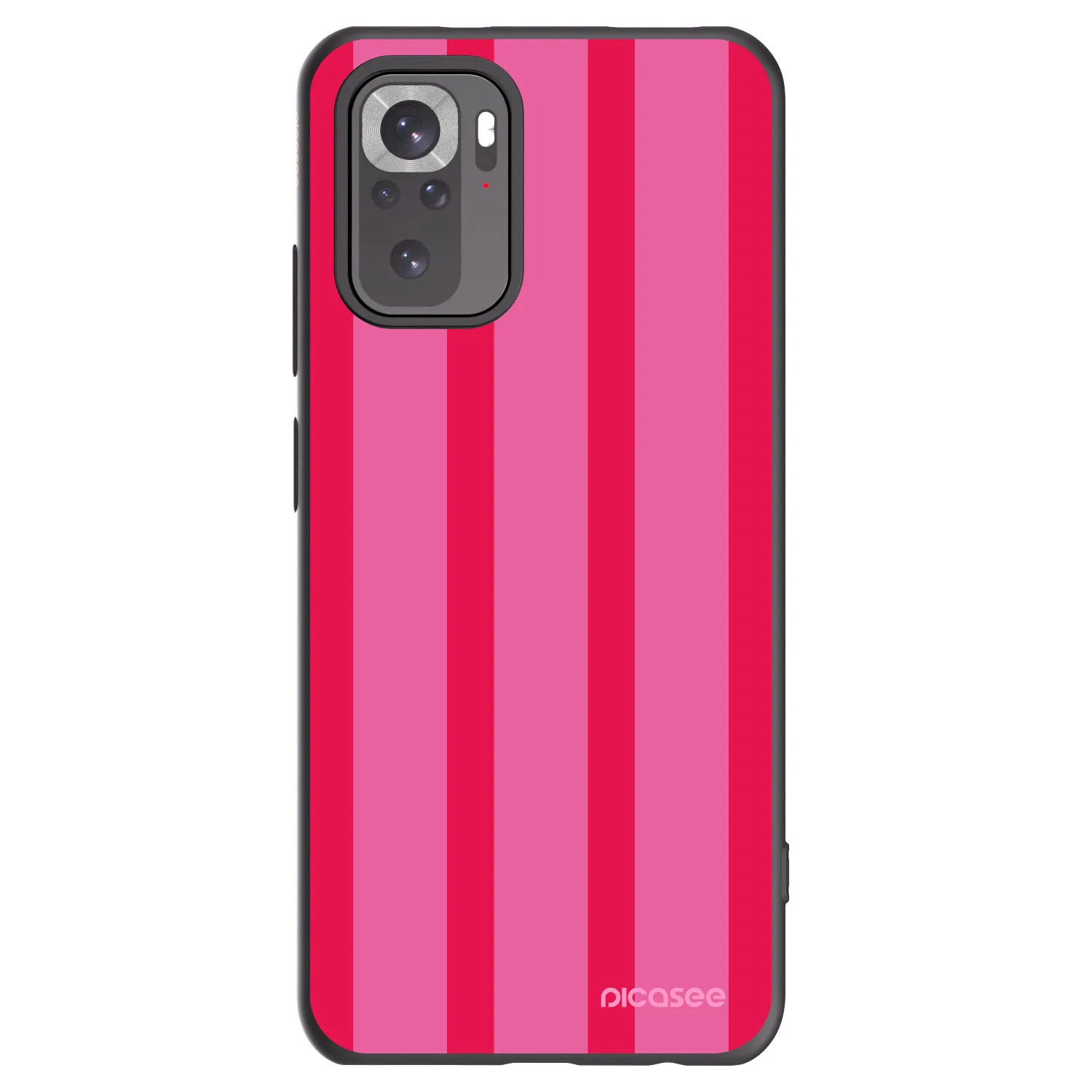 Picasee silikonski črni ovitek za Xiaomi Redmi Note 10S - Hot tropic