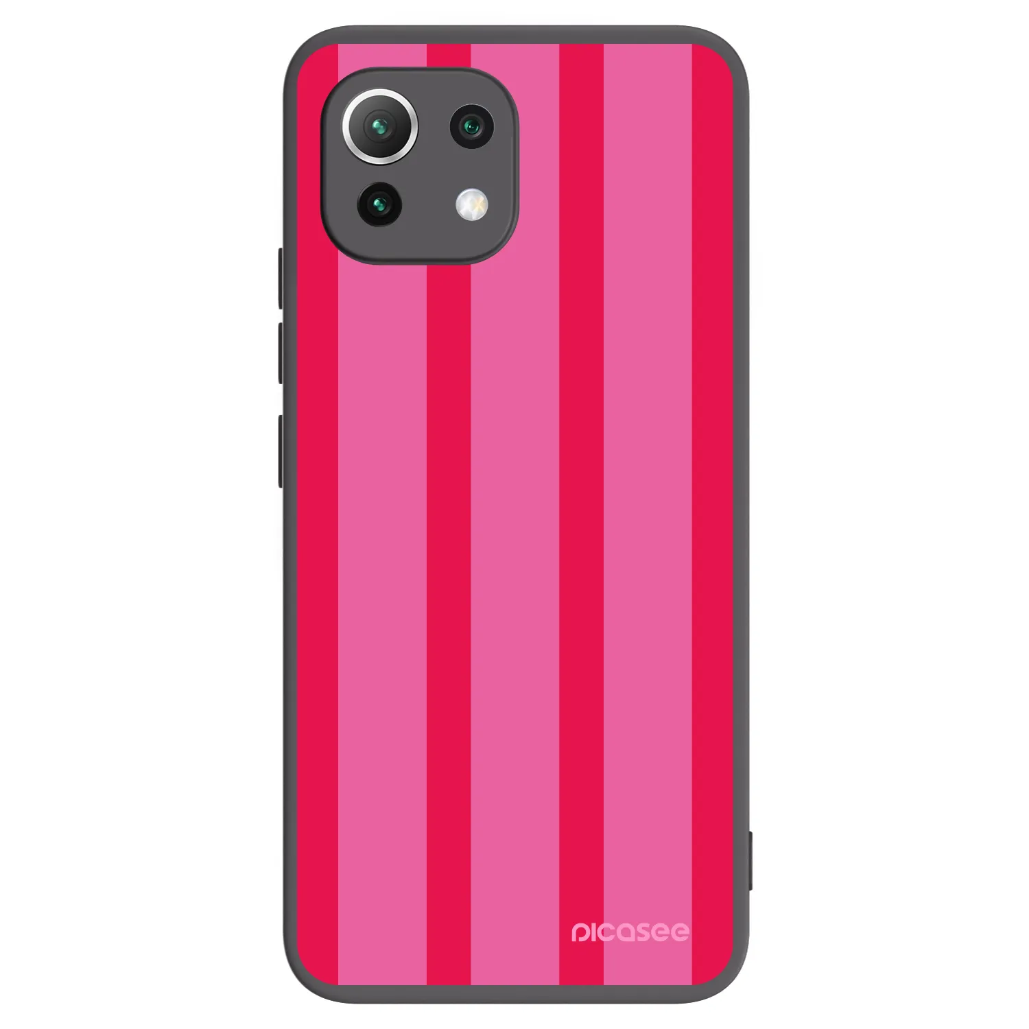 Picasee silikonski črni ovitek za Xiaomi Mi 11 Lite - Hot tropic