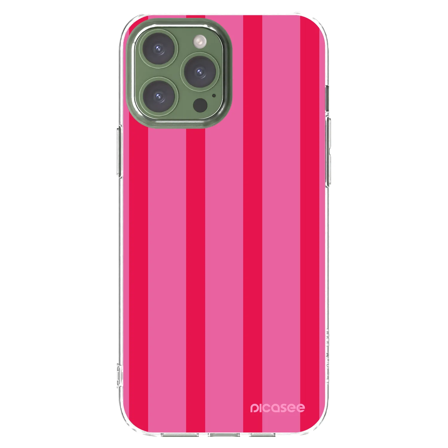 Picasee silikonski prozorni ovitek za Apple iPhone 13 Pro Max - Hot tropic