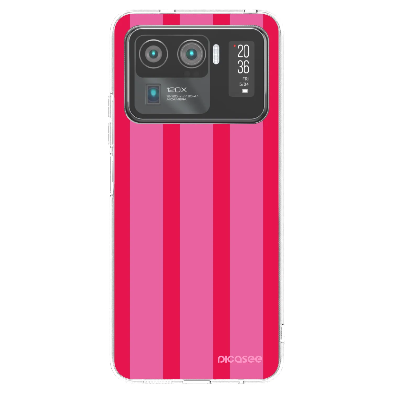 Picasee silikonski prozorni ovitek za Xiaomi Mi 11 Ultra - Hot tropic
