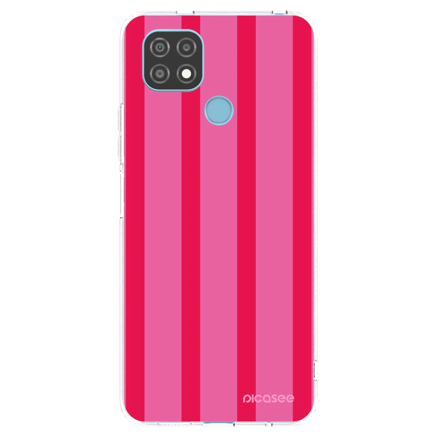 Picasee silikonski prozorni ovitek za Realme C21 - Hot tropic