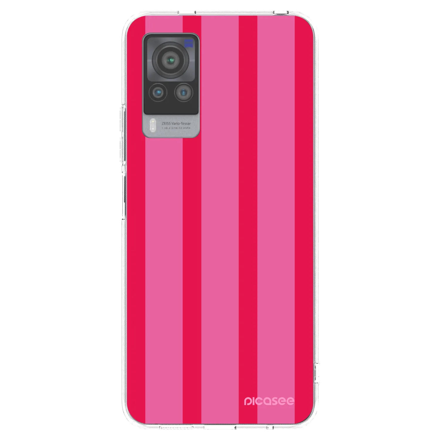 Silikonski prozorni ovitek za Vivo X60 Pro 5G - Hot tropic