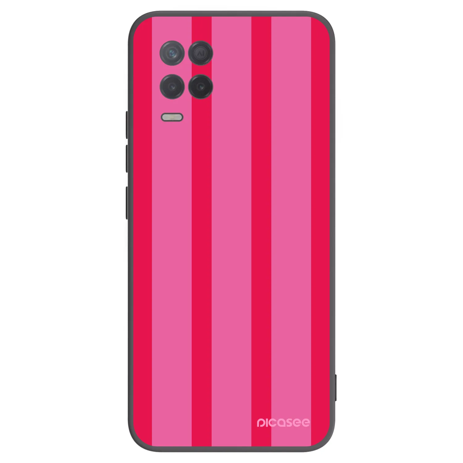 Picasee silikonski črni ovitek za Realme 8 5G - Hot tropic