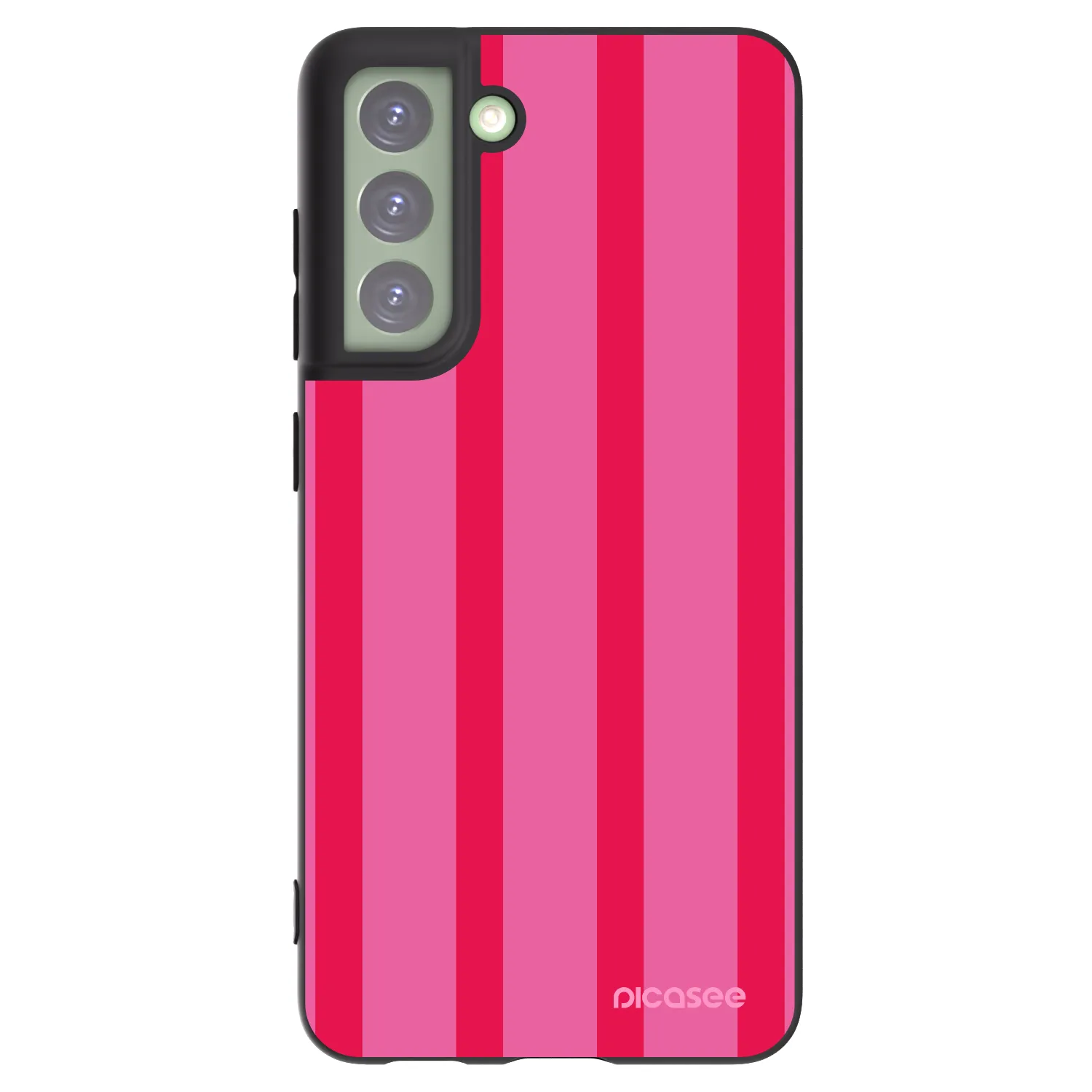 Picasee silikonski črni ovitek za Samsung Galaxy S21 FE 5G - Hot tropic