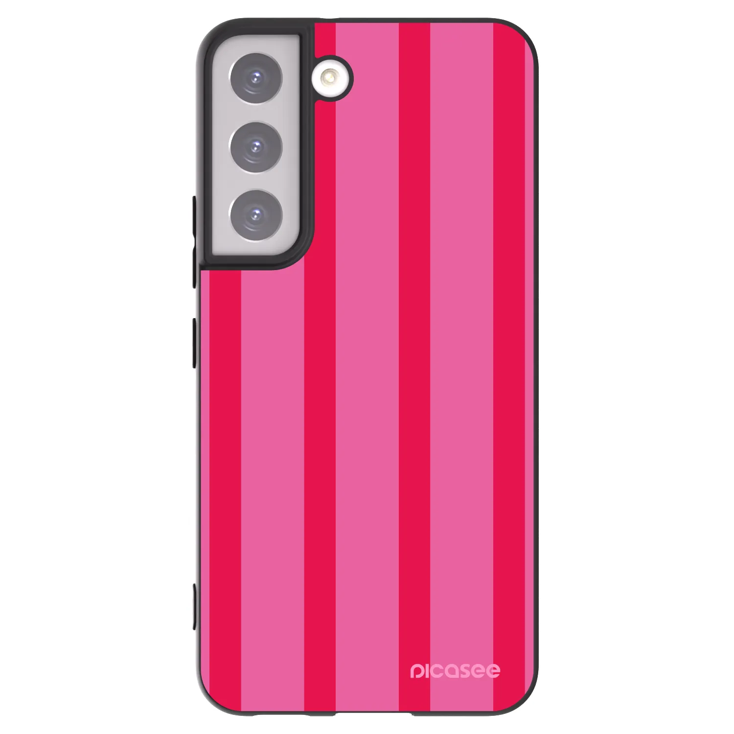 Picasee silikonski črni ovitek za Samsung Galaxy S22 5G - Hot tropic