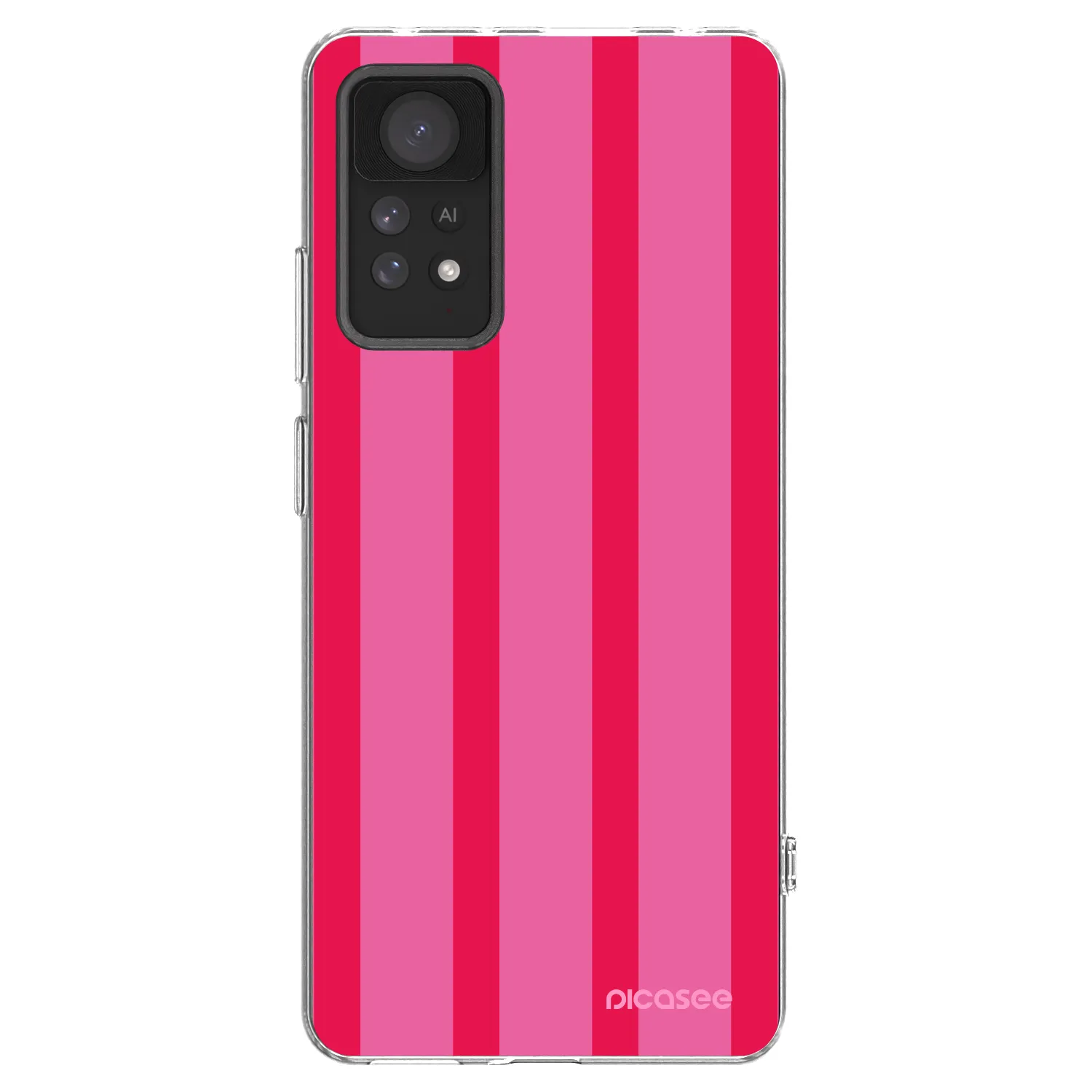 Picasee silikonski prozorni ovitek za Xiaomi Redmi Note 11 Pro - Hot tropic