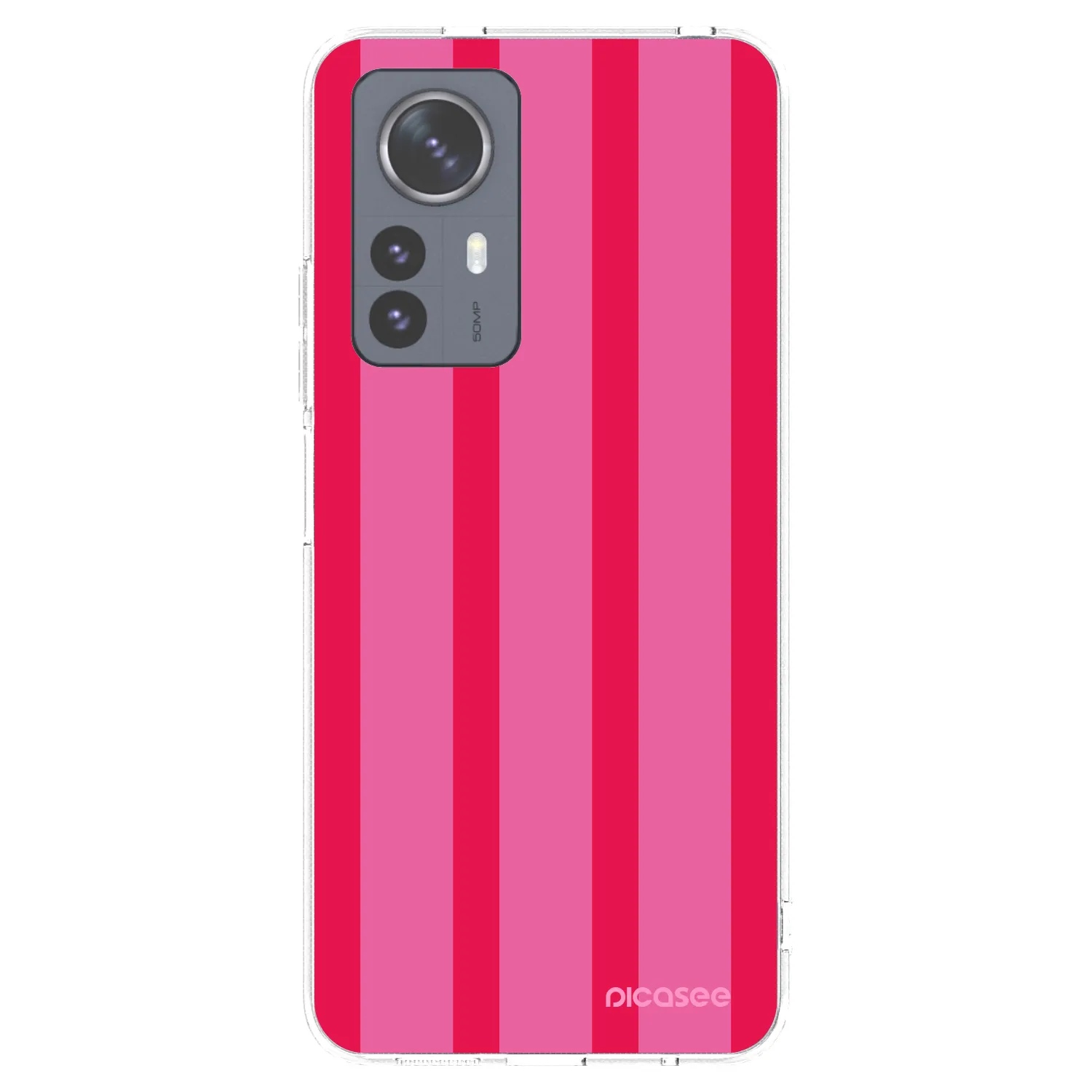 Picasee silikonski prozorni ovitek za Xiaomi 12 Pro - Hot tropic