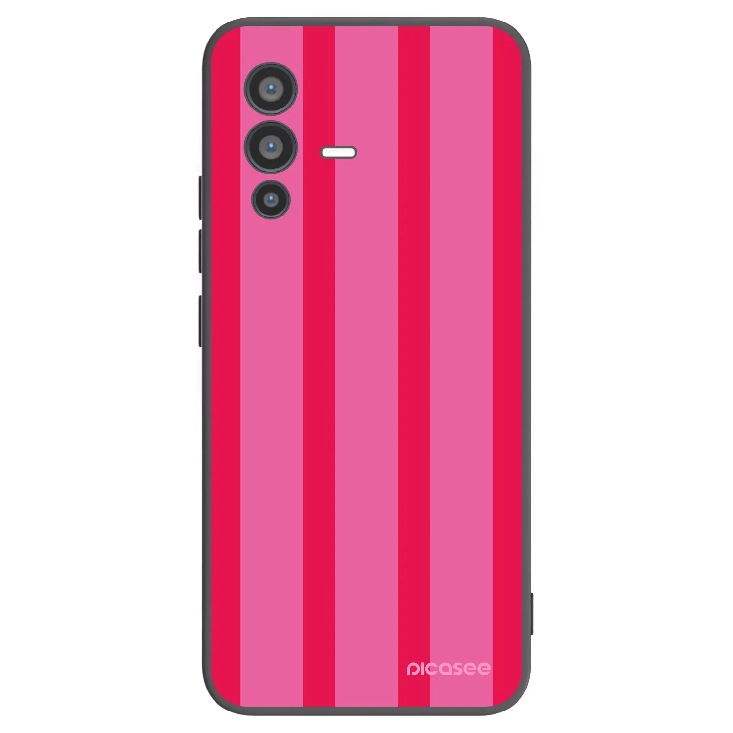 Picasee silikonski črni ovitek za Vivo V23 5G - Hot tropic