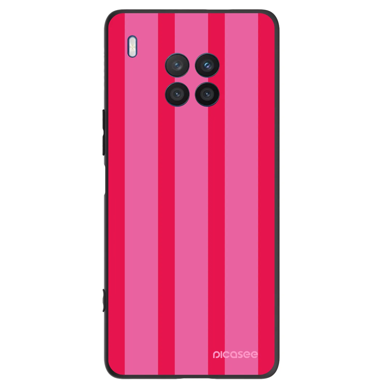 Picasee silikonski črni ovitek za Honor 50 Lite - Hot tropic