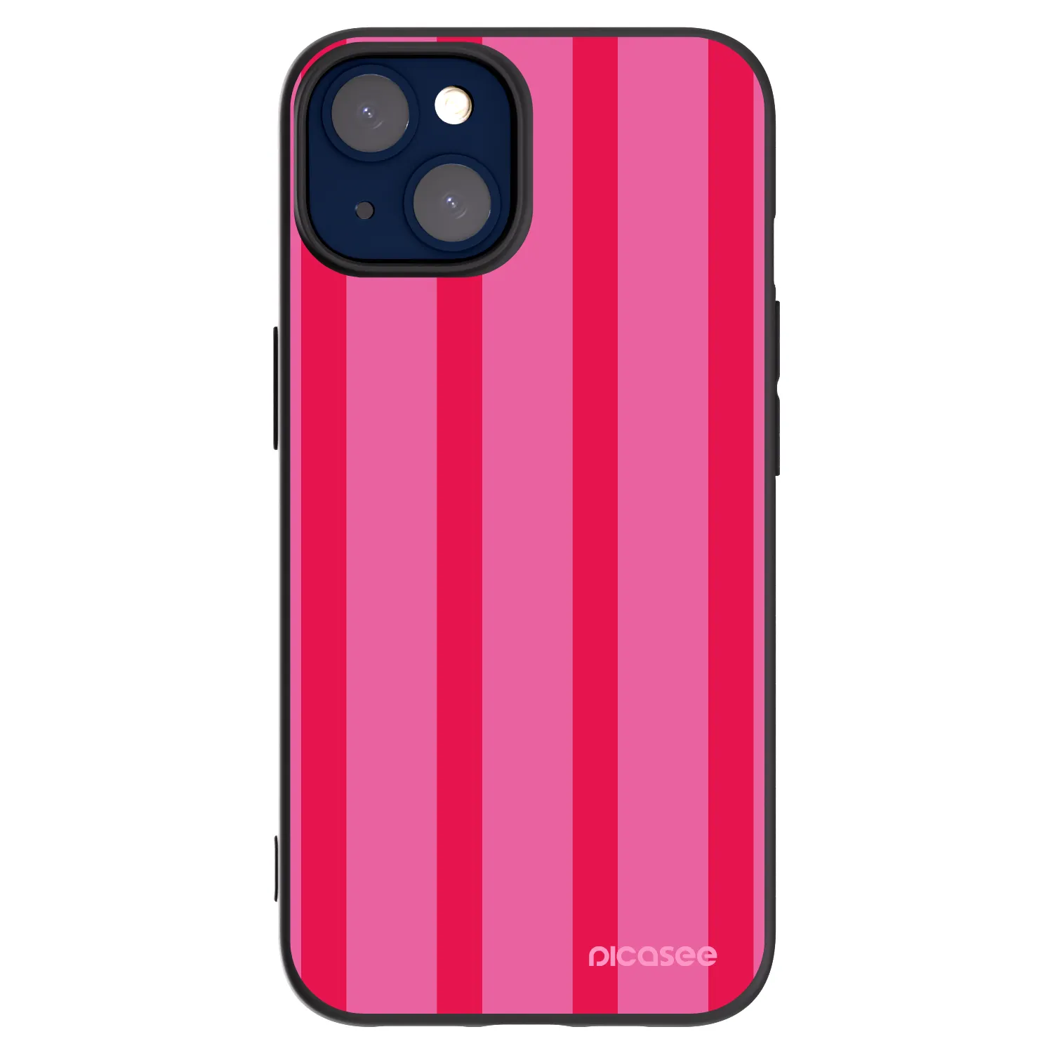 Picasee silikonski črni ovitek za Apple iPhone 14 - Hot tropic