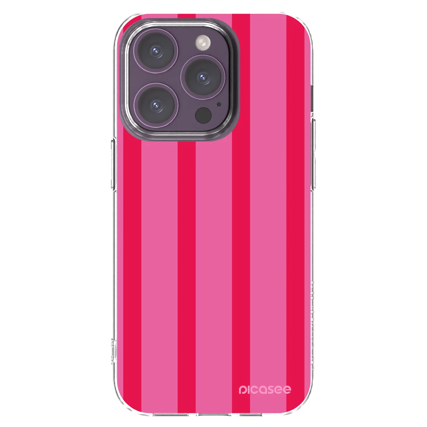 Picasee silikonski prozorni ovitek za Apple iPhone 14 Pro - Hot tropic