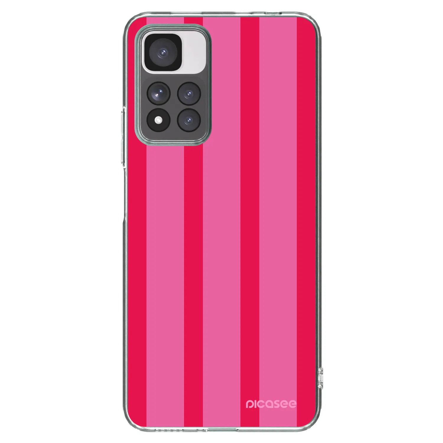 Picasee silikonski prozorni ovitek za Xiaomi Redmi Note 11 Pro+ 5G - Hot tropic